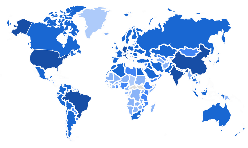 DICOM Library users worldwide